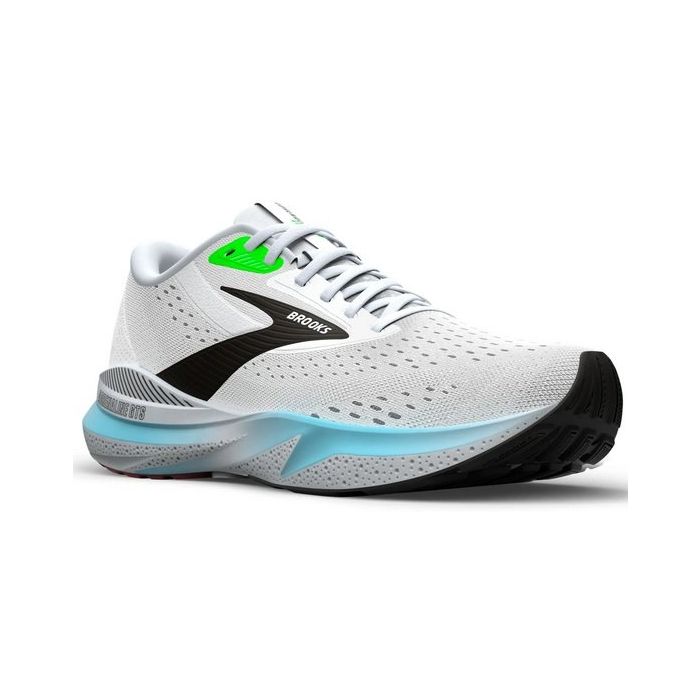 BROOKS Adrenaline GTS 24 White/Gecko/Atomizer