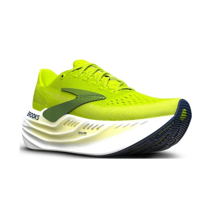 BROOKS Glycerin Max Lime/Navy Peony/White